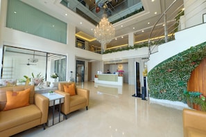 Sitzecke in der Lobby