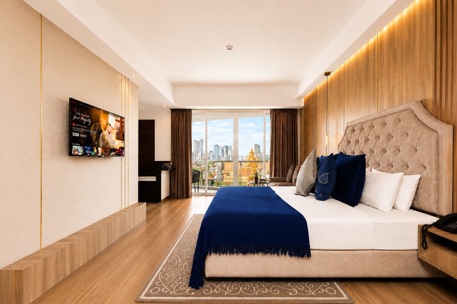 Phòng Suite, ban công | Minibar, két bảo mật tại phòng 