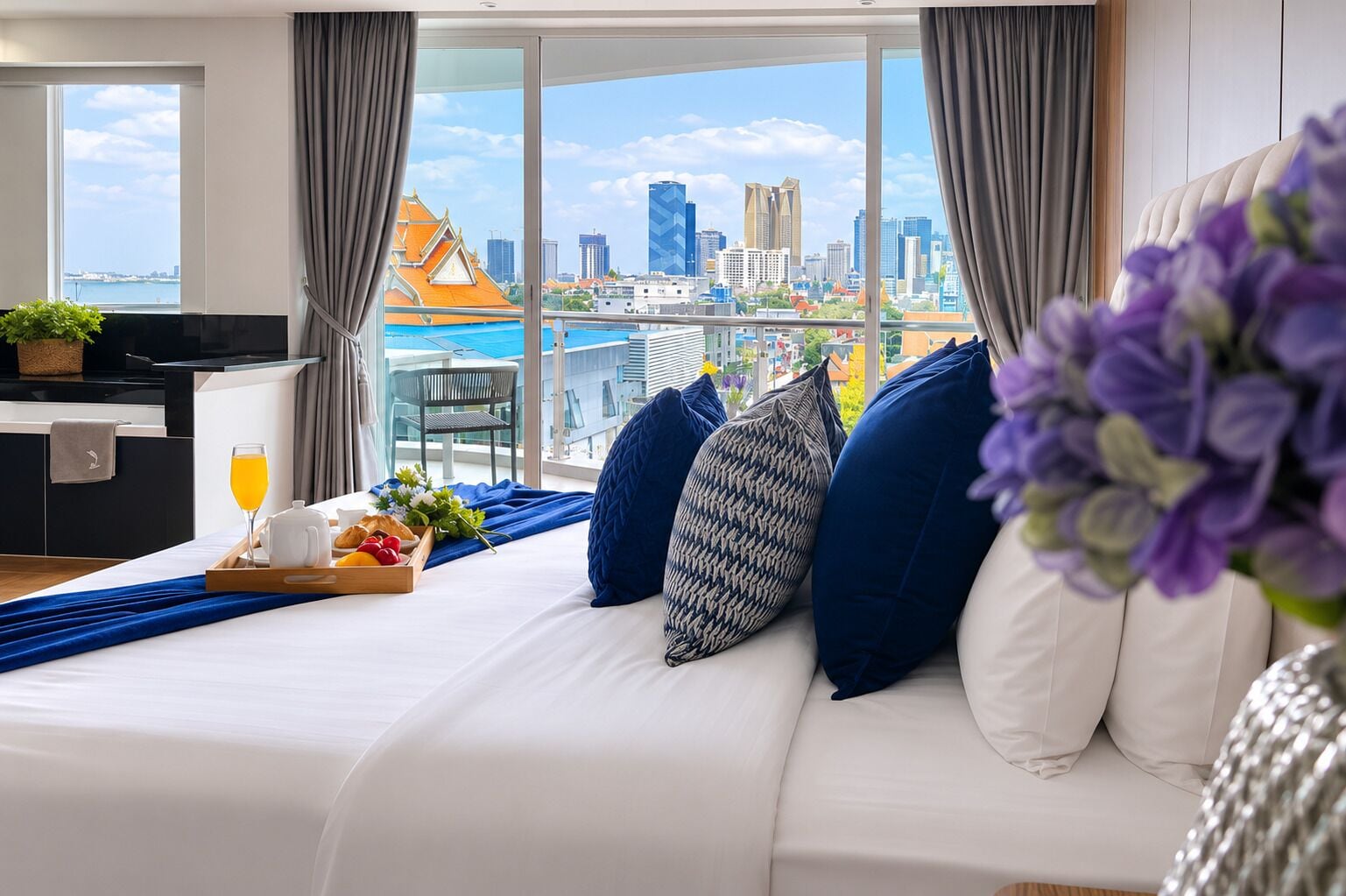Phòng Suite, ban công | Quang cảnh thành phố