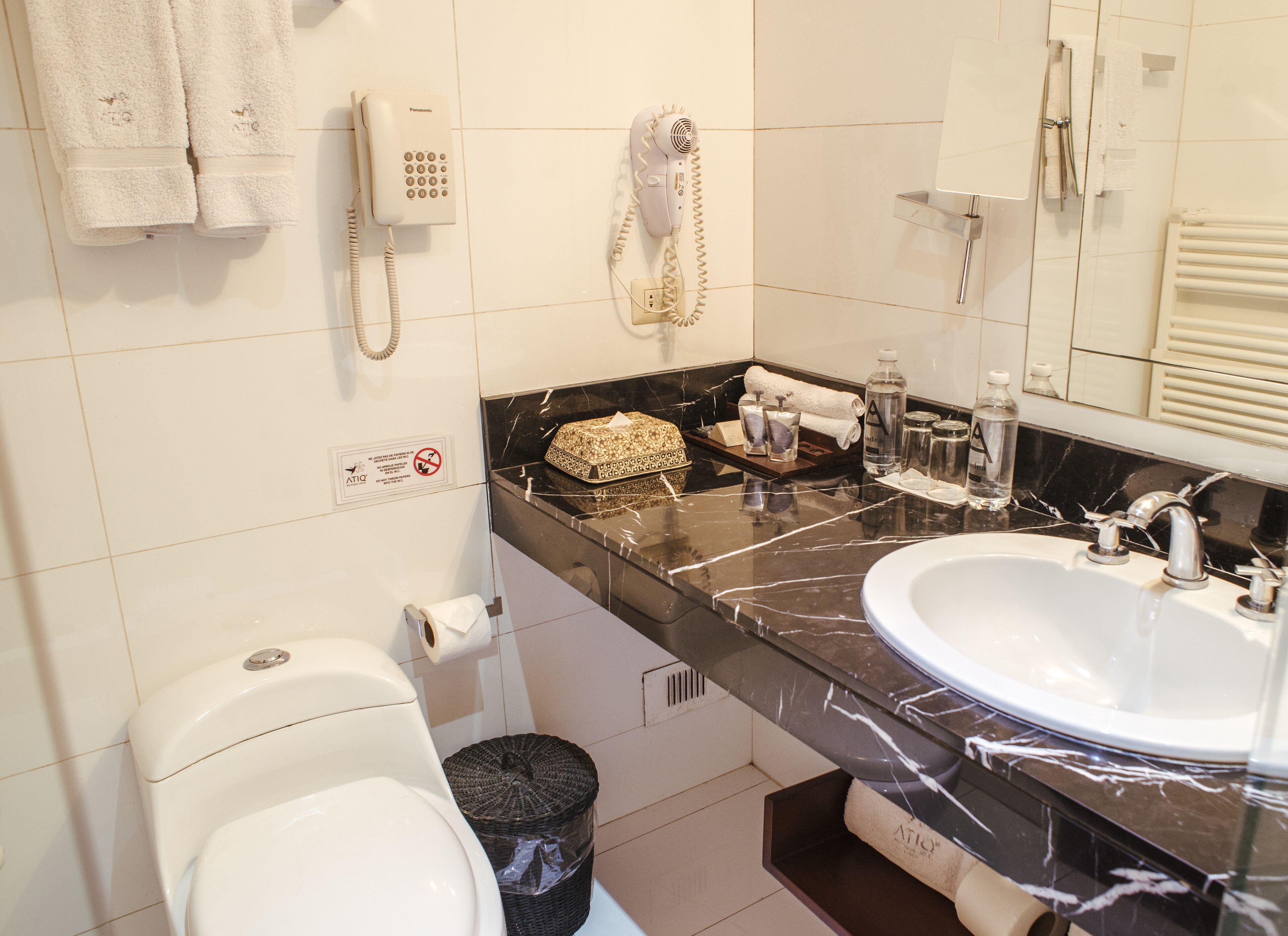 junior suite, 1 king bed | bathroom | rainfall showerhead, free toiletries, hair dryer, bathrobes