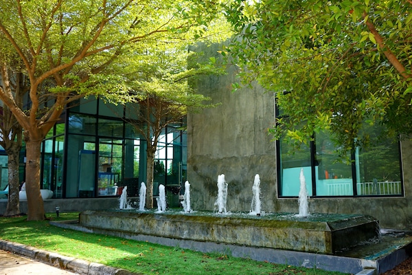 Entrada de la propiedad