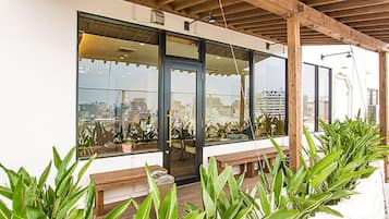 Vue depuis l’hébergement