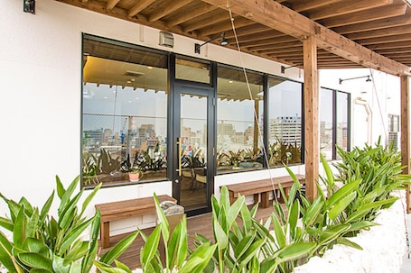 View from property. Hotel Naha City -Kokusai Street-