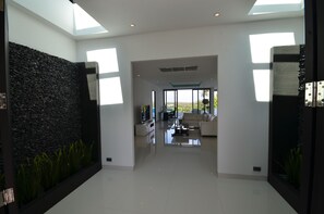Luxury Penthouse, 4 Bedrooms, Kitchenette, Sea View | Minibar, in-room safe, desk, soundproofing