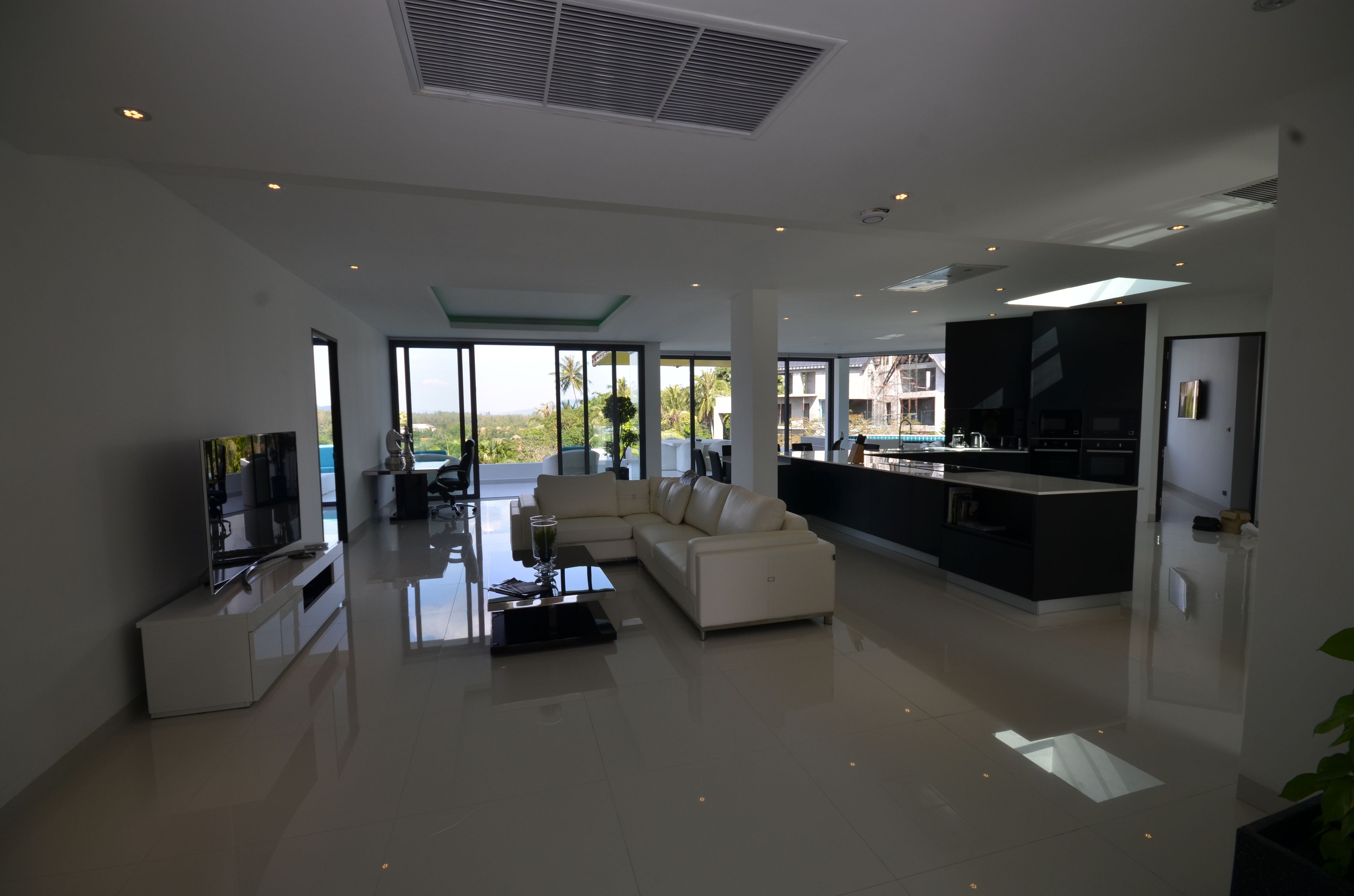 Penthouse Luxe, 4 chambres, coin cuisine, vue mer | Minibar, coffres-forts dans les chambres, bureau, chambres insonorisées