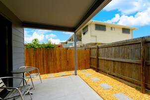 Apartamento luxo, 1 quarto | Terraço/pátio