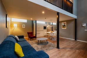 Apartment, 1 Bedroom | Living area | Flat-screen TV - Apartments De Hallen (Amsterdam)