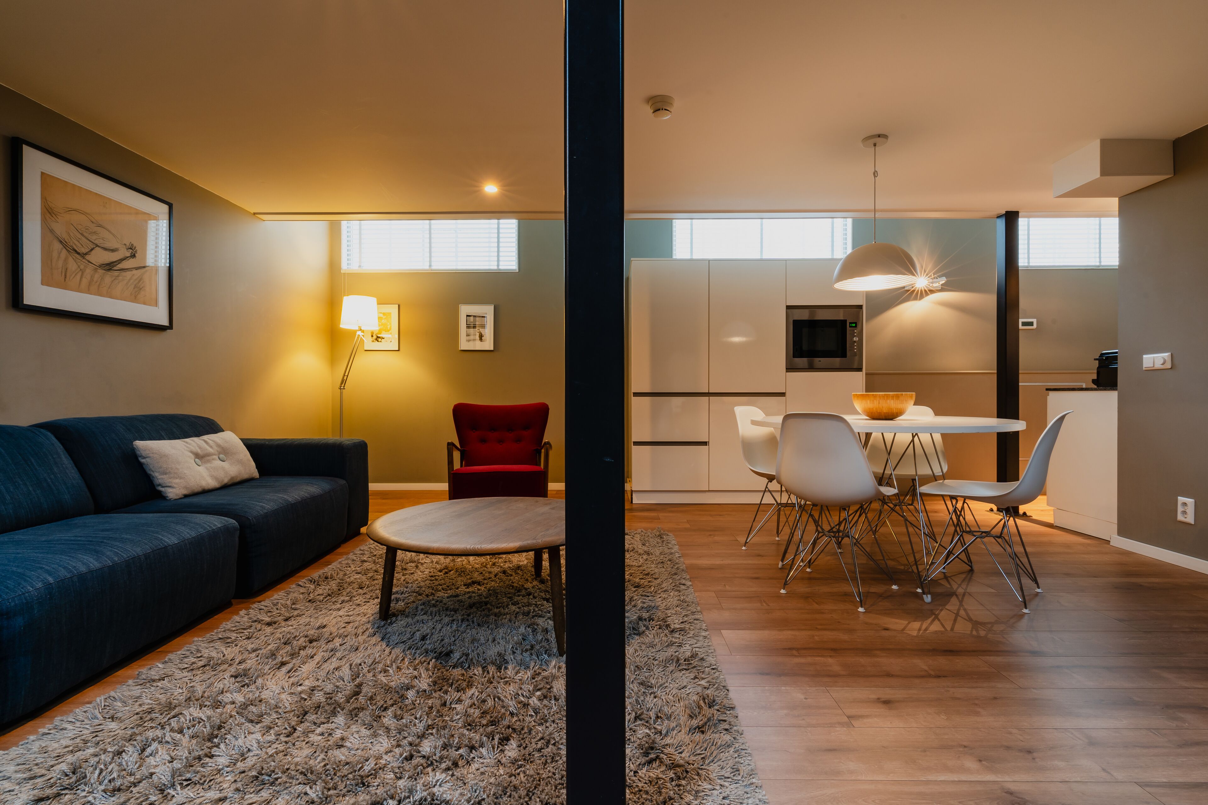 Apartment, 1 Bedroom | Living area