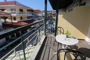 Blick von der Unterkunft