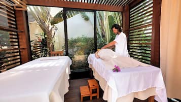 Hot stone massages, deep-tissue massages, massages