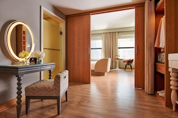 1 bedroom, premium bedding, down comforters, pillowtop beds at Virgin Hotels Chicago