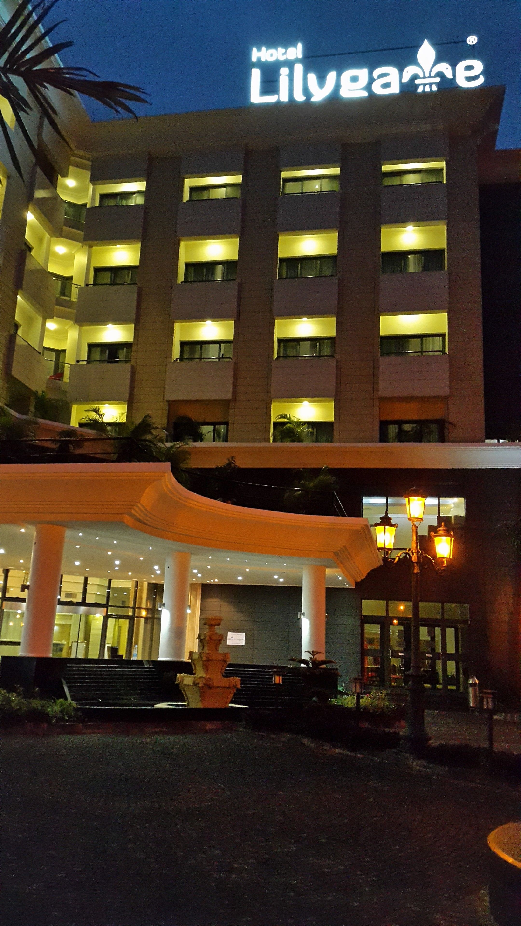 front of property – evening/night