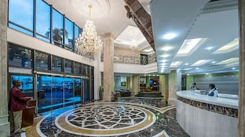 Sala de estar en el lobby