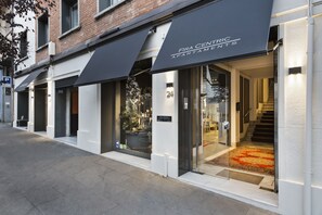 Entrada de la propiedad