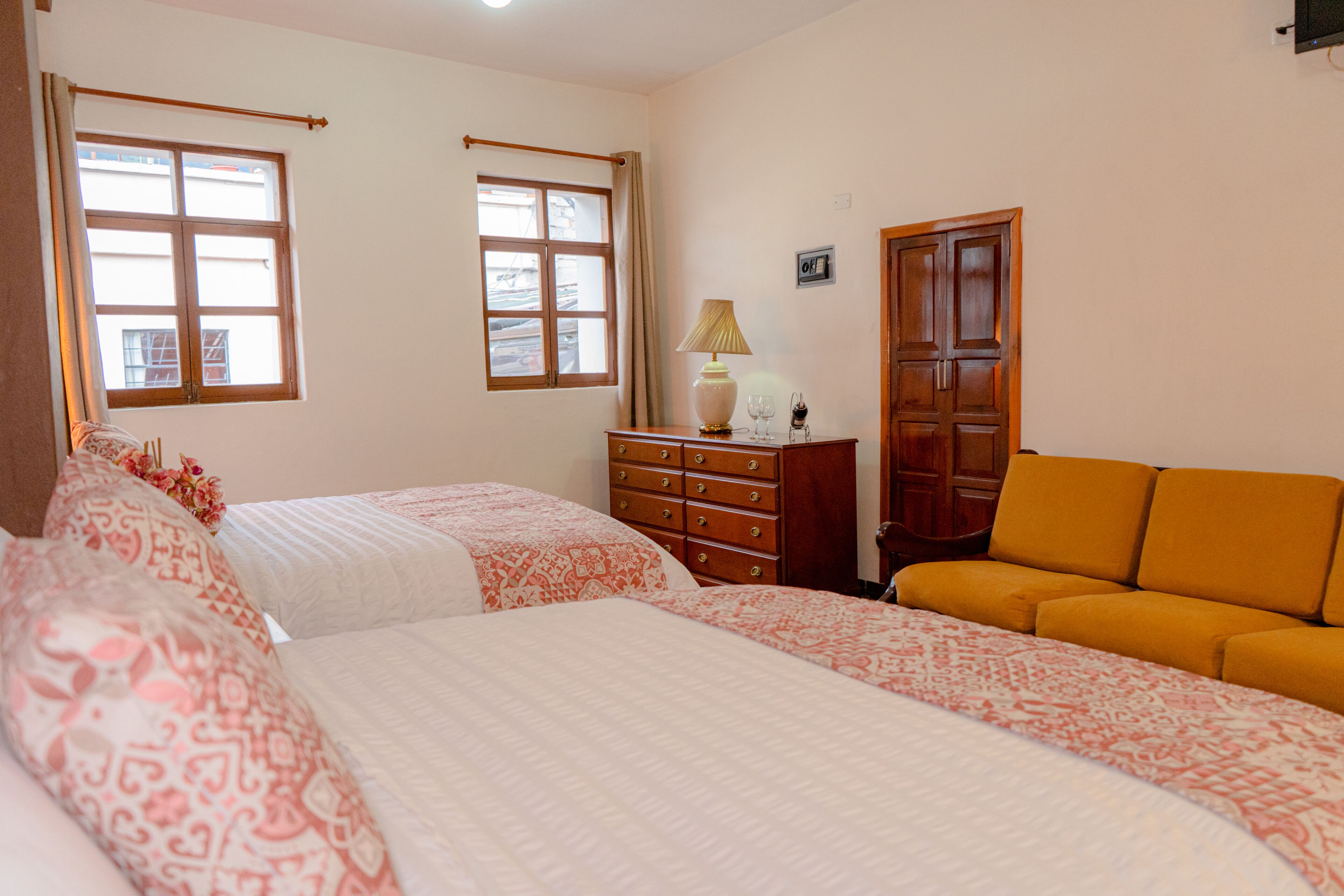 comfort quadruple room | 1 bedroom, premium bedding, down duvets, minibar