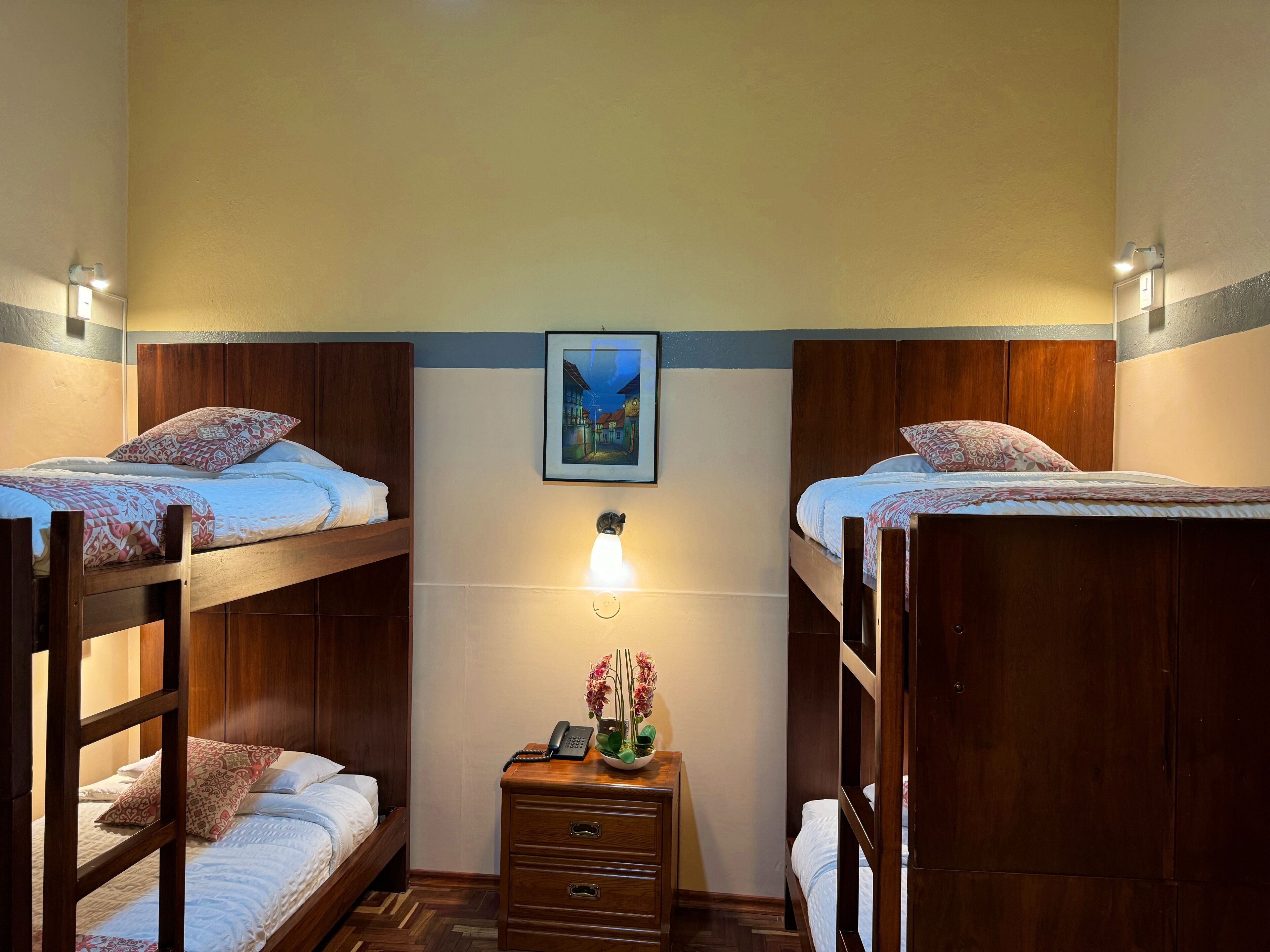 economy shared dormitory, multiple beds | 1 bedroom, premium bedding, down duvets, minibar