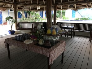 Breakfast area - Vanuatu Holiday Hotel (Port Vila)