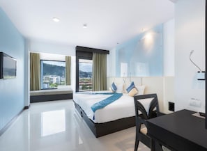 Quarto casal ou duplo standard | 1 quarto, roupas de cama de algodão egípcio, roupas de cama premium