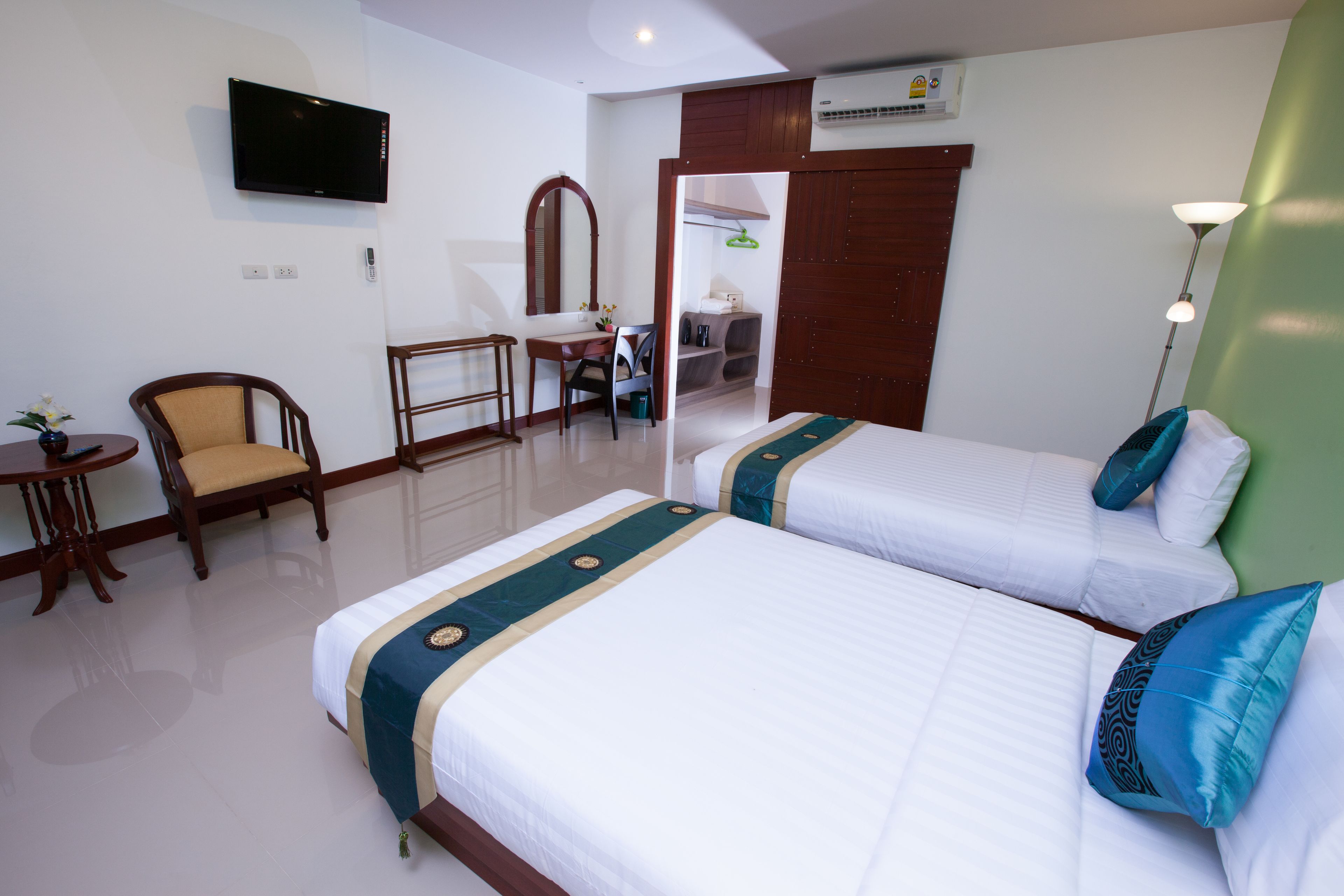 Pemandangan balkon