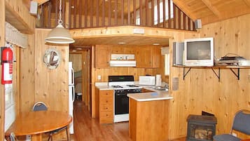 Flat-screen TV, DVD player, table tennis