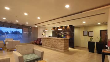 Sala de estar en el lobby
