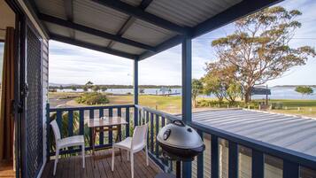 Waterview Two Bedroom Cabin | Balcony view