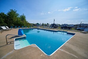 Seasonal outdoor pool