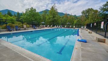 Seasonal outdoor pool