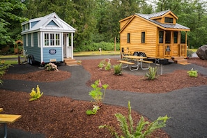 House, 1 Bedroom (No Pets, Tiny House, Linens Included) | Garden view - Mt Hood Village RV Resort (Welches)