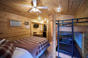 Deluxe Cabin (No Pets, Linens Included) | Individually decorated, individually furnished, bed sheets