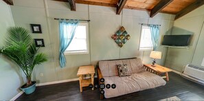Cabin, 2 Bedrooms, Non Smoking (No Pets, Linens Included) | Living room