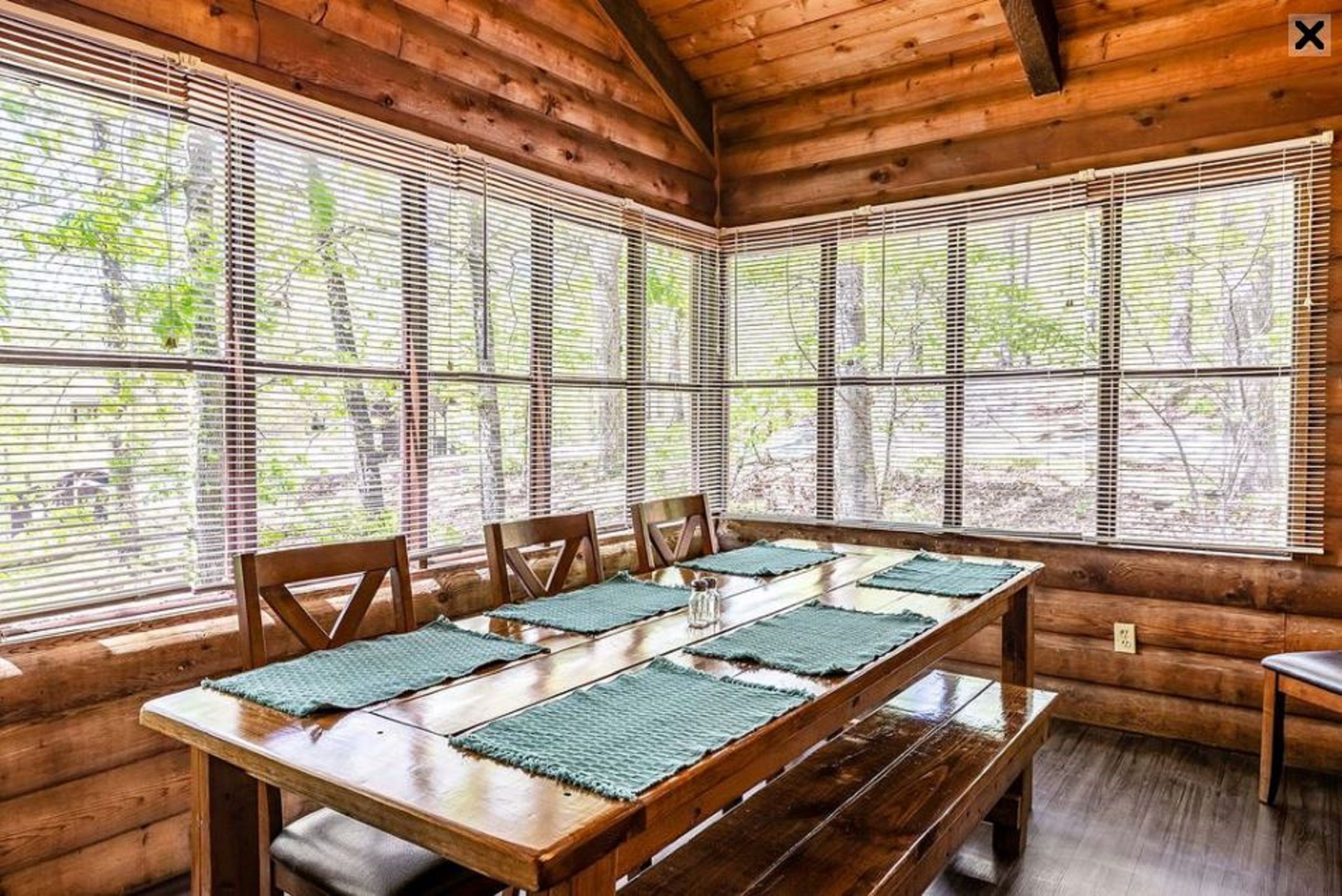 Cabin, 2 phòng ngủ, không hút thuốc (No Pets, Linens Included) | Khu vực ăn uống tại phòng