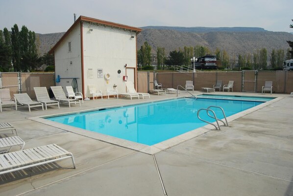 Alberca al aire libre 