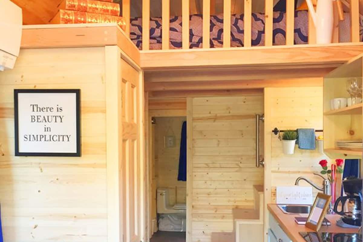 House, 1 Bedroom (Tiny House, No Pets, Linens Included) | Living area | TV