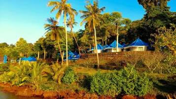 Fassade der Unterkunft