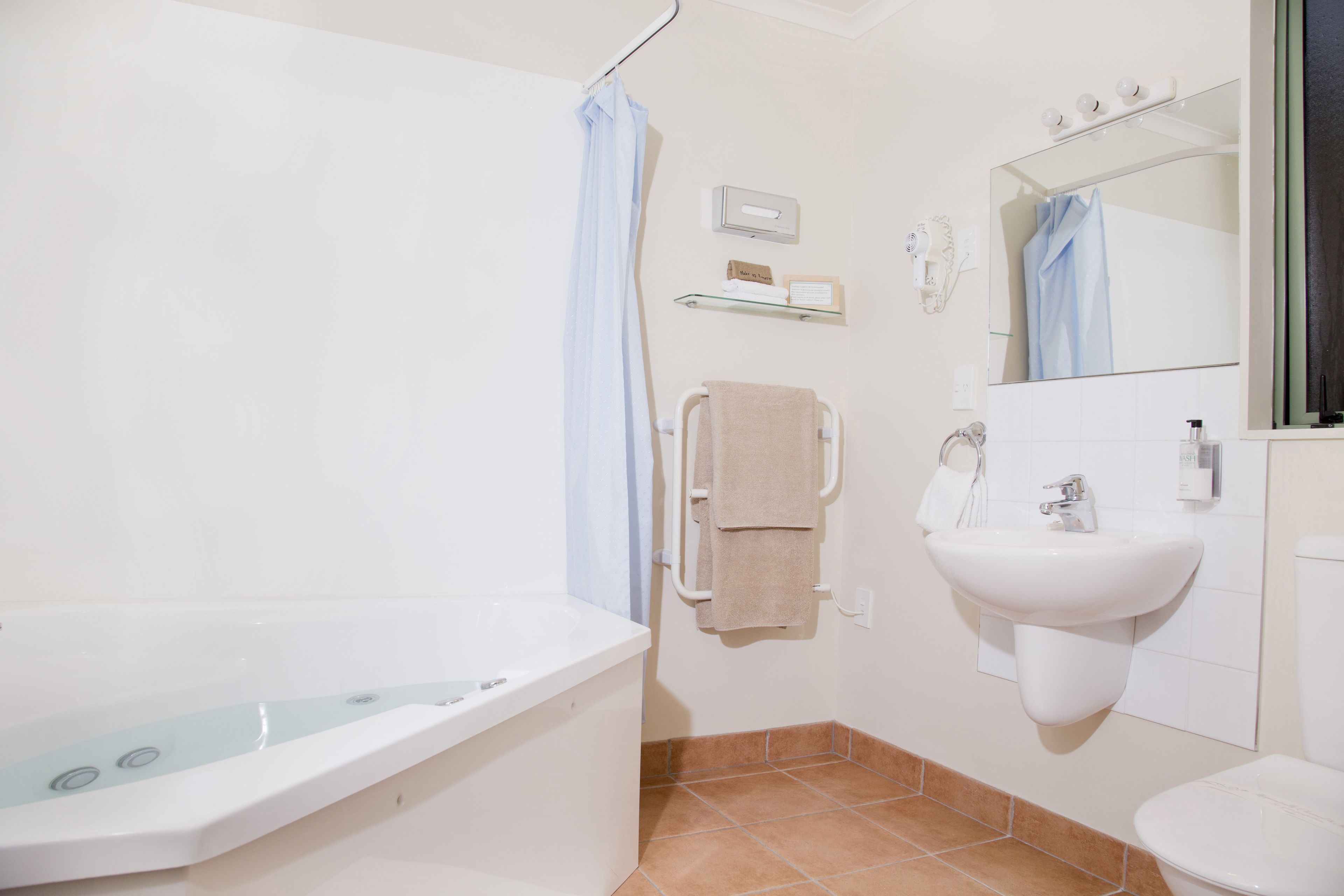 Studio, Jetted Tub | Bathroom | Free toiletries, hair dryer, towels, soap