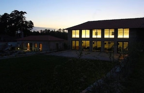 Front of property – evening/night