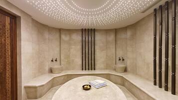 Baño de vapor, baño turco o hammam y tratamientos corporales