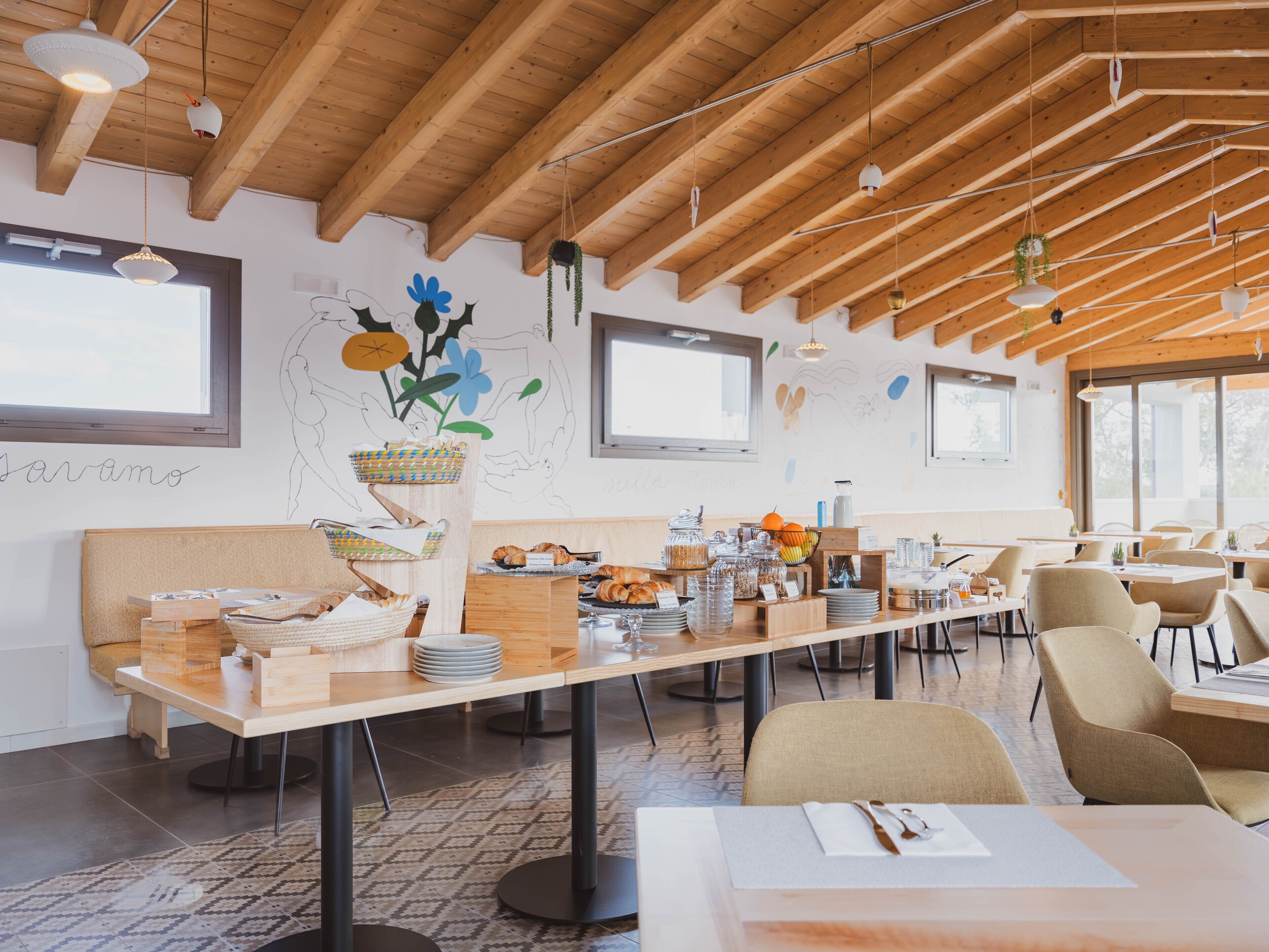 daily buffet breakfast (eur 10 per person)