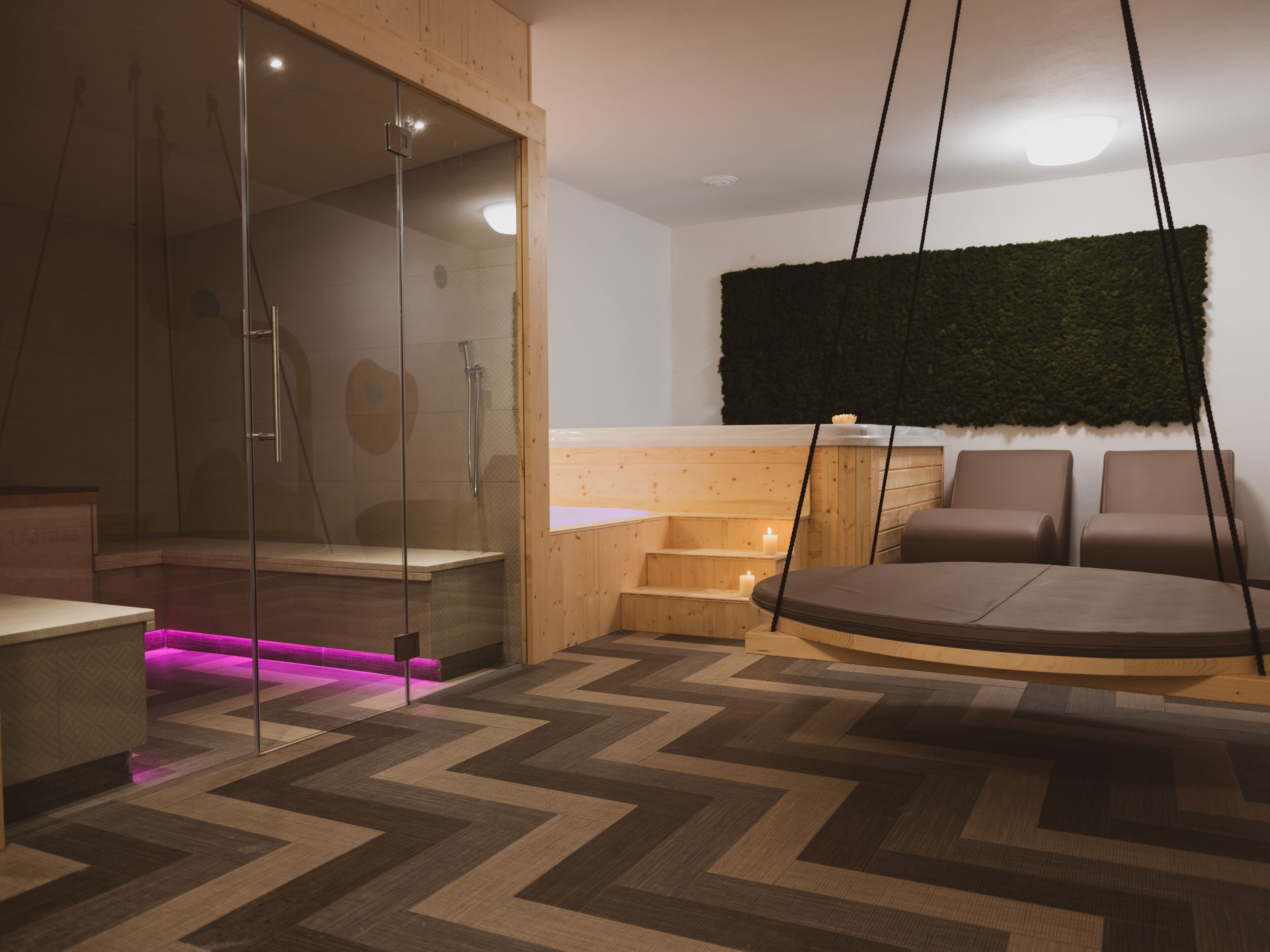 couples treatment room(s), sauna, hot tub, steam room