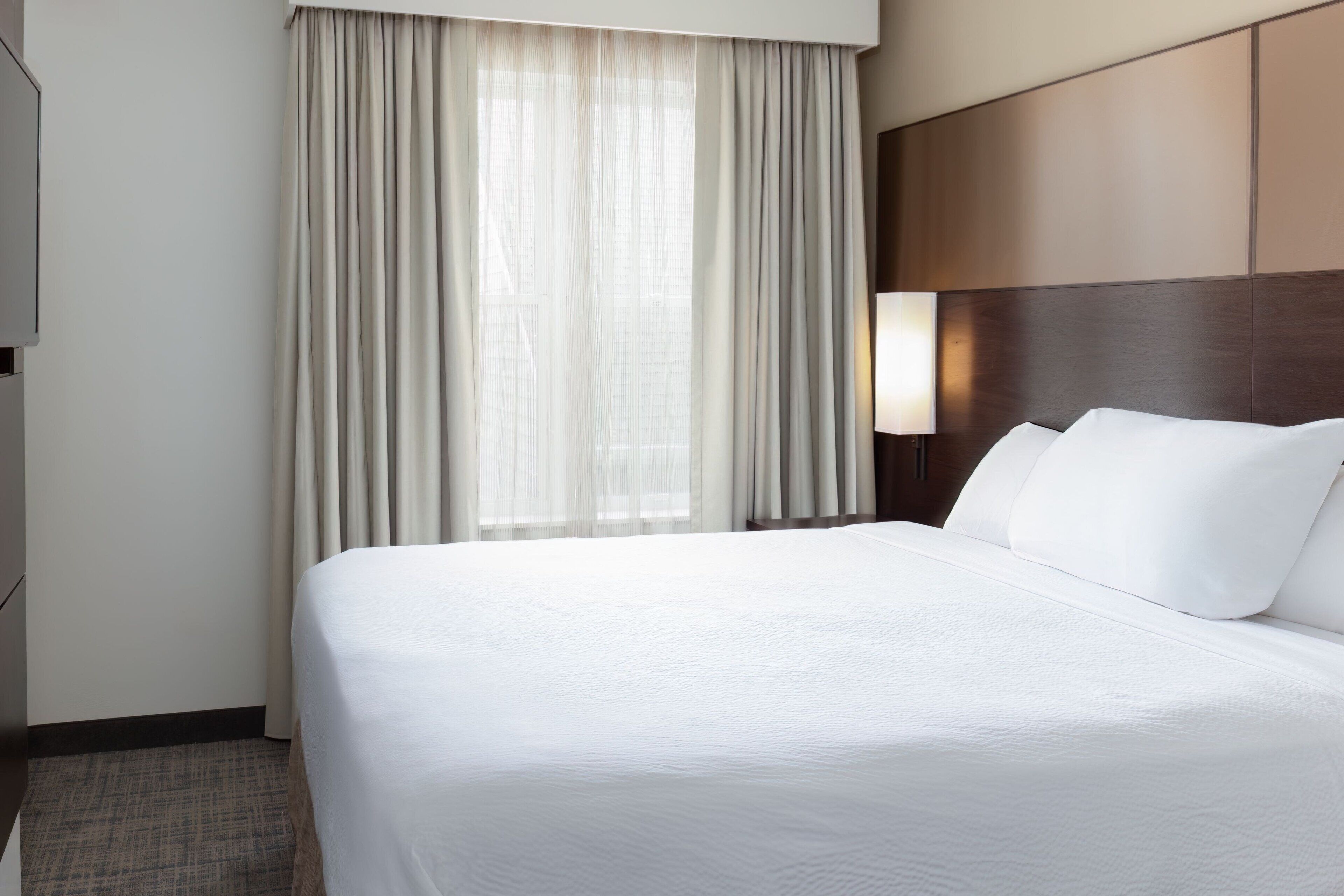 suite, 1 king bed with sofa bed (mobility accessible, tub) | premium bedding, in-room safe, desk, blackout curtains