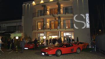 Facciata della struttura