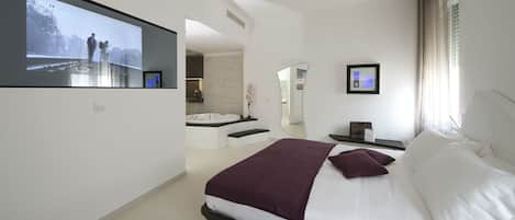 Appartement Luxe, bain à remous | Baignoire à jets