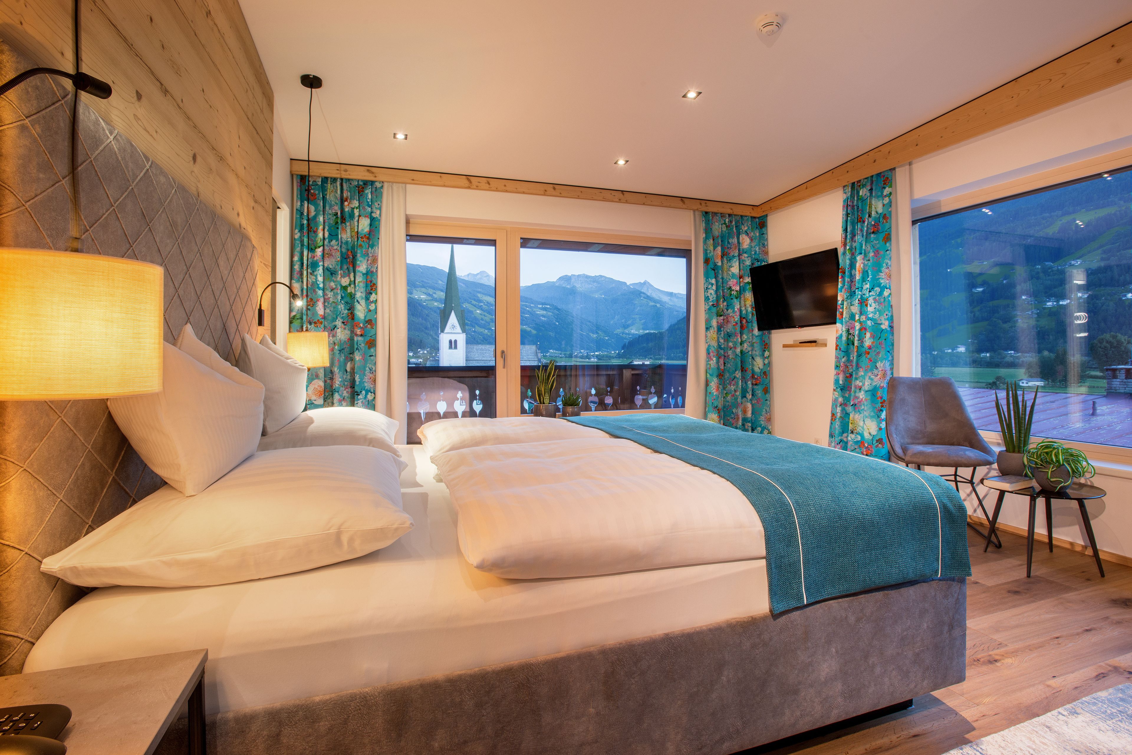 panoramic double room | 1 bedroom, premium bedding, desk, free wifi