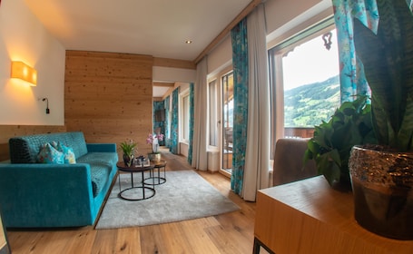 Área de sala de estar. Hotel Tipotsch