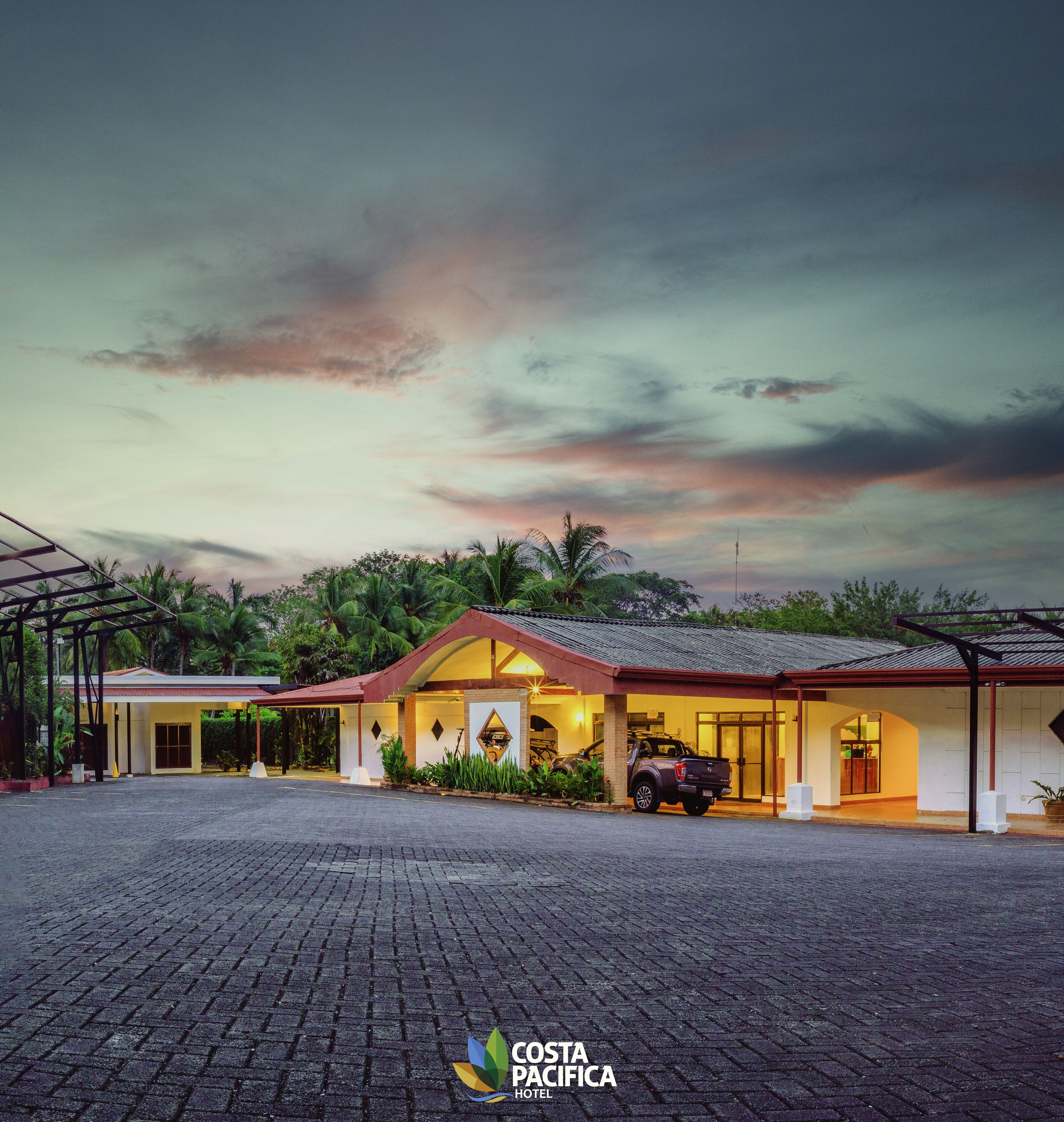 front of property – evening/night