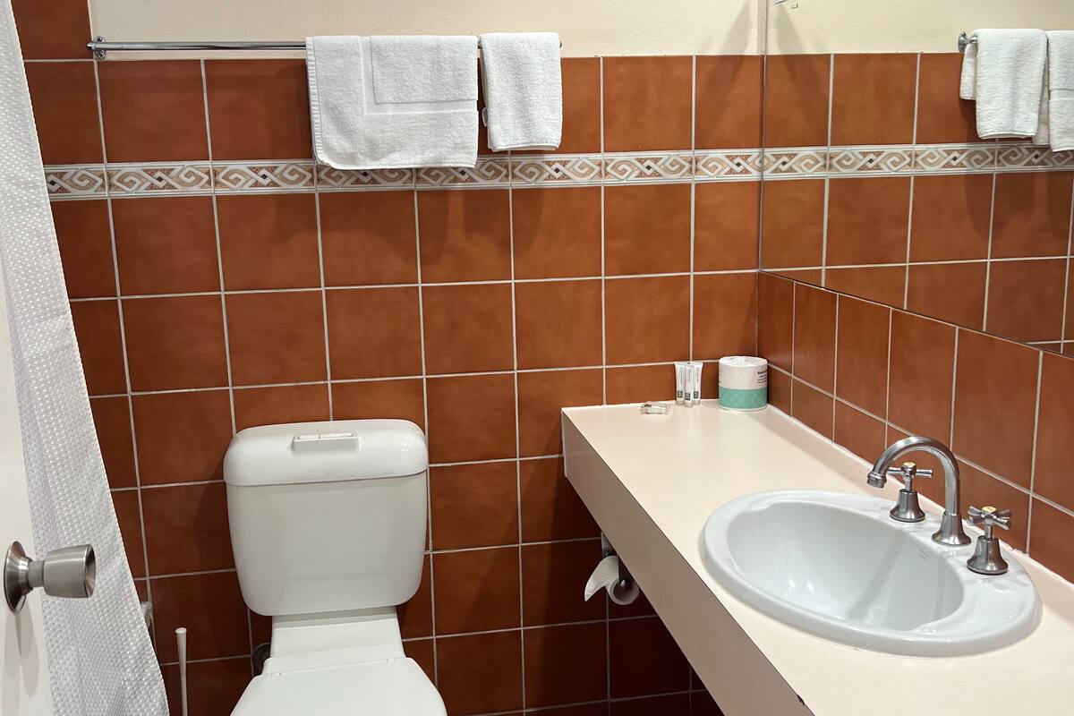 Gratis toalettartiklar, hÄrtork, handdukar och tvÄl