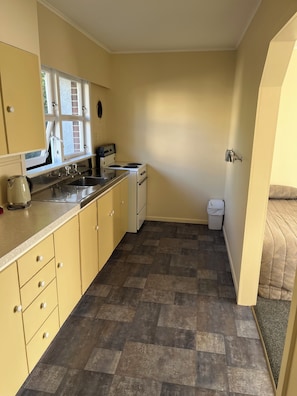 Apartment, 1 Bedroom | Private kitchen - Classic Motel (Hamilton)