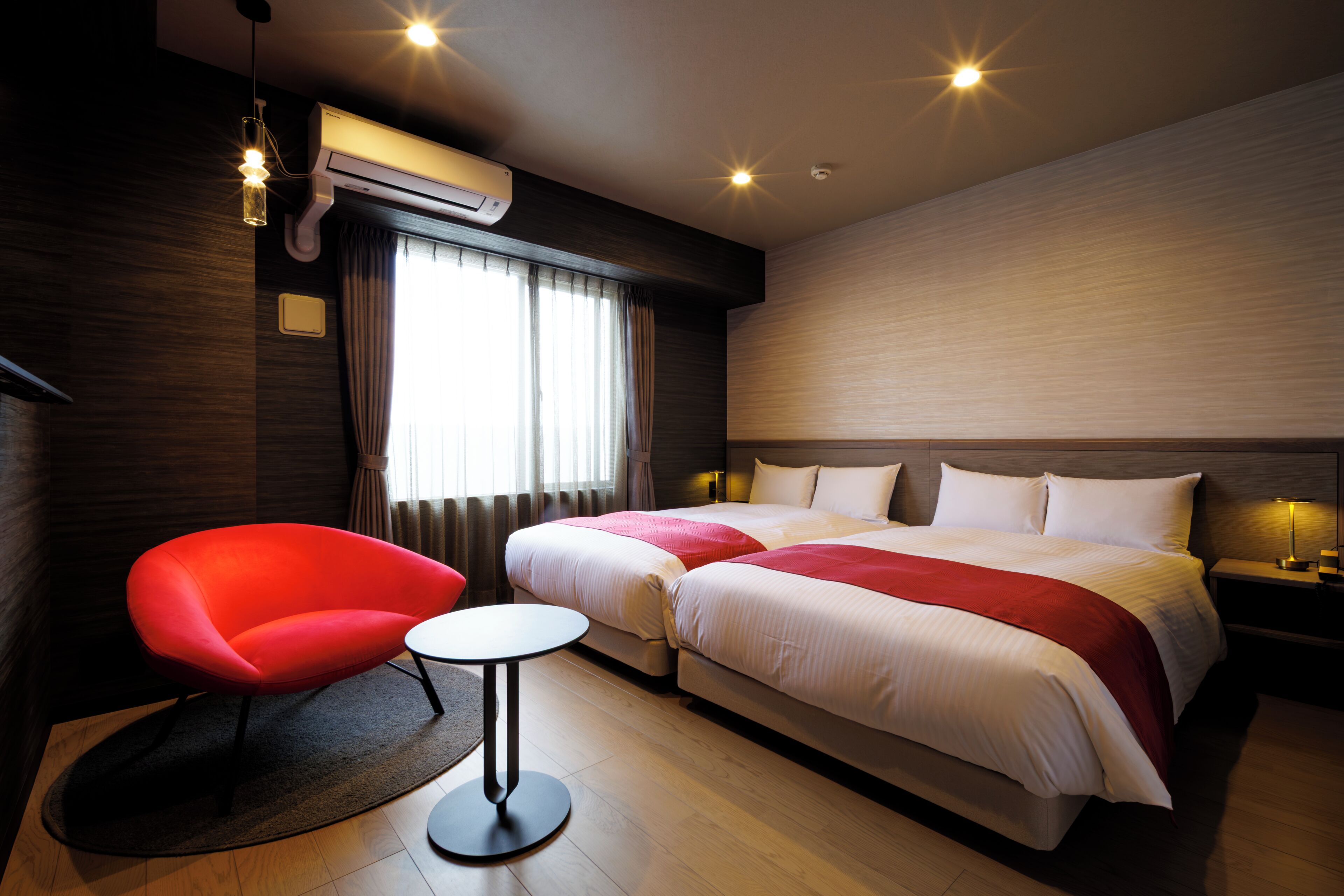 Premium-Zweibettzimmer, Nichtraucher | Schallisolierte Zimmer, Bügeleisen/Bügelbrett, kostenloses WLAN