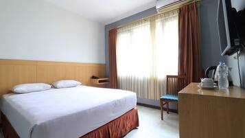 Deluxe-Doppelzimmer | Schreibtisch, kostenloses WLAN, Bettwäsche